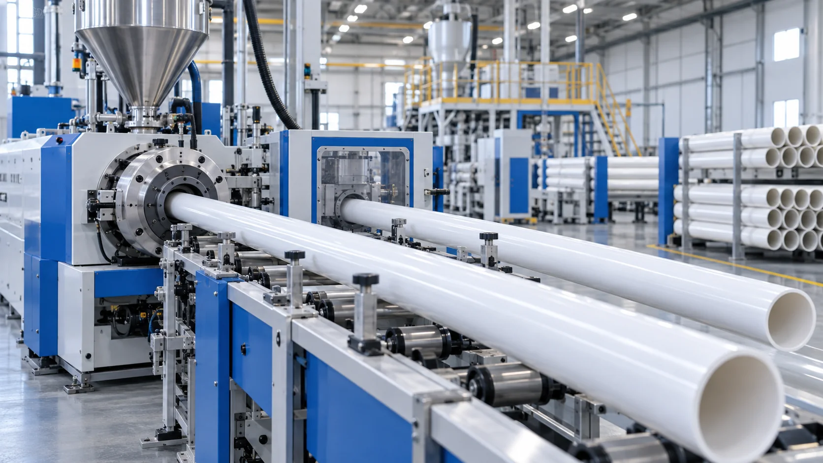 PVC Pipe Manufacturing Machinery Improving Production Efficiency